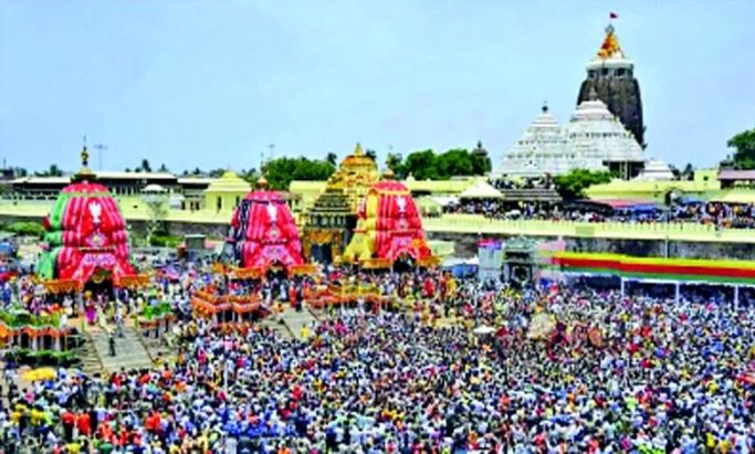 Spiritual heritage is the Jagannath Rath Yatra of Puri