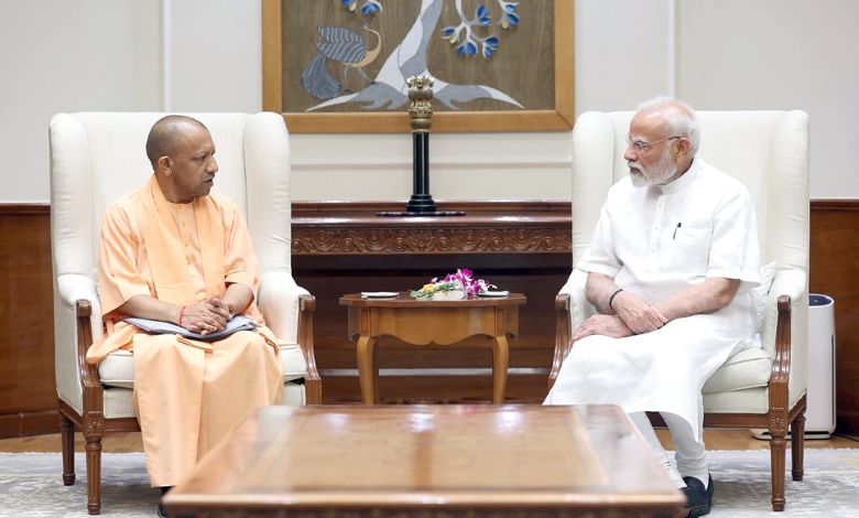 Yogi Adityanath Meets PM Modi in Delhi