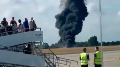 Ahmedabad to London: Chartered plane crashes as it takes off, video goes viral