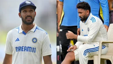 રિષભ પંત અને ધ્રુવ જુરેલ વિકેટકીપિંગ