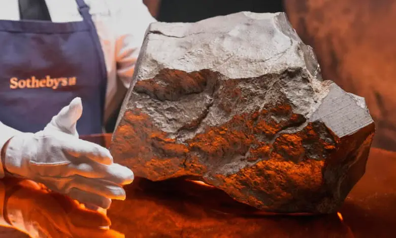 Rare 25kg Mars Rock to be Auctioned in New York