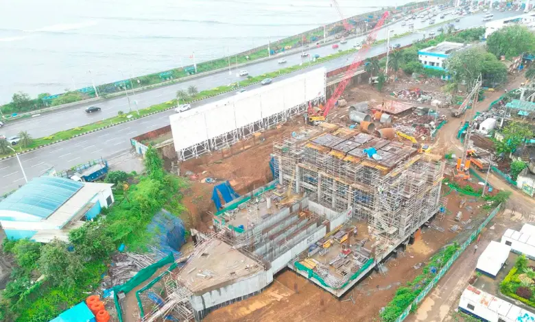 sewage treatment plant or Mumbai Municipal Corporation project
