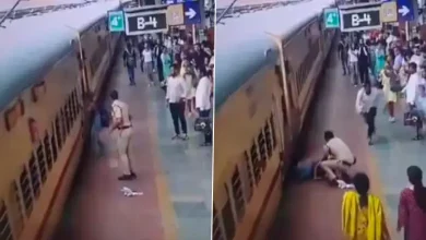 RPF jawan becomes an angel: saves girl from death, CCTV footage goes viral...