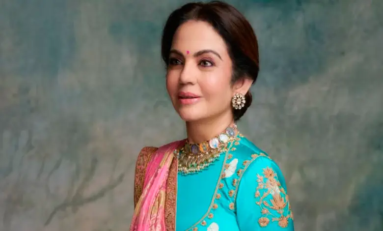 If you look at Nita Ambani's queenly look in her age-old jewelry and handmade saree...