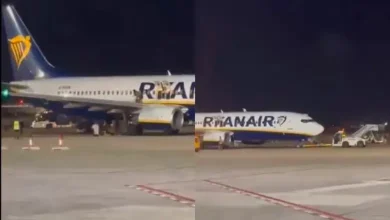 Fire Breaks Out in Parked Plane at Spanish Airport