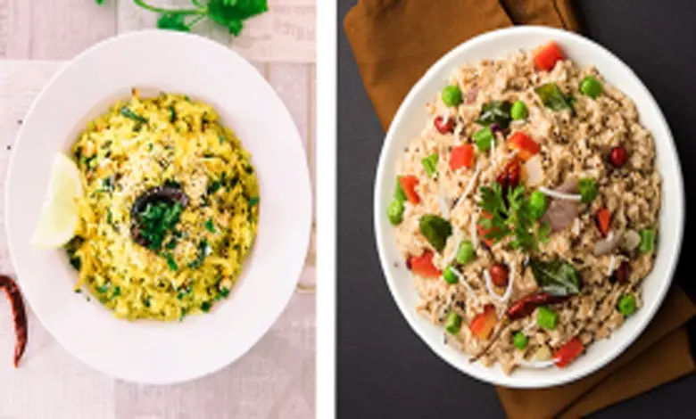 Pau or Upma for breakfast, which is better for health?