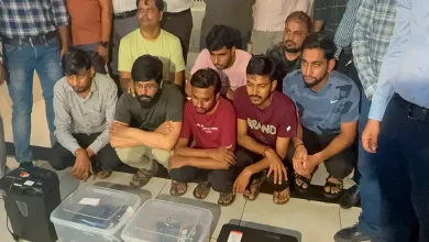 963 crore betting racket busted in Surat, online gaming under the guise of construction office, 8 arrested