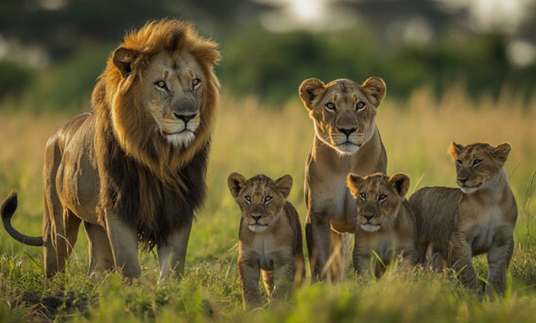 Not tigers but 14 wild animals rode together on 'Tiger Day', pictures go viral
