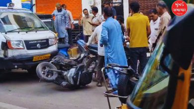 AMCની ગાર્બેજ કલેક્શન વાને સર્જ્યો અકસ્માત! 7થી 8 રિક્ષાઓને લીધી અડફેટે, એકનું મોત