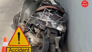 અમદાવાદમાં નહેરૂનગર પાસે બીઆરટીએસ લેનમાં અકસ્માત, બે લોકોના મોત