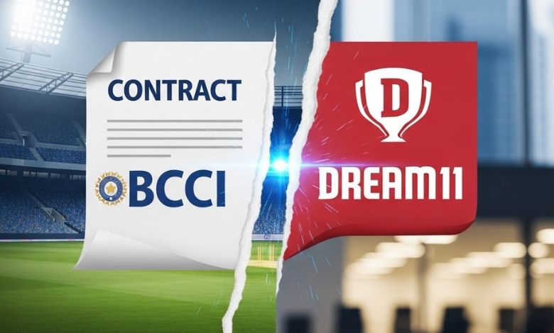 BCCI અને Dream11 વચ્ચેનો કોન્ટ્રાક્ટ સત્તાવાર રીતે રદ; Dream11 આ રીતે દંડથી બચી ગયું