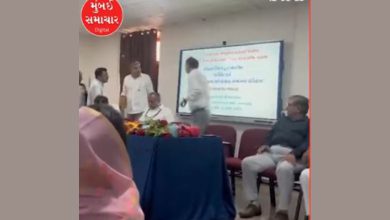 Another BJP leader gets into a controversy over his statement regarding the Kshatriya community! He got into a fight with Rajvi himself