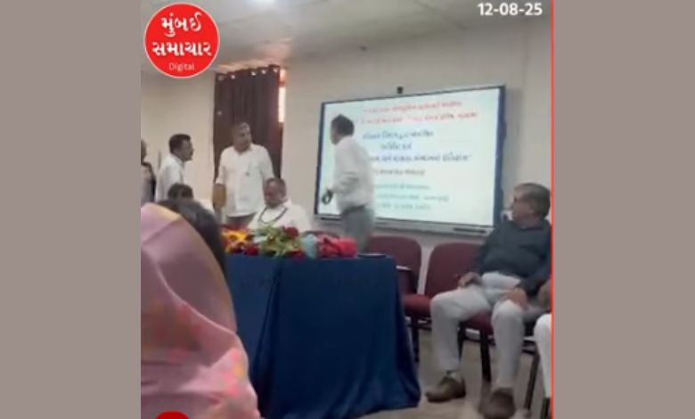 Another BJP leader gets into a controversy over his statement regarding the Kshatriya community! He got into a fight with Rajvi himself