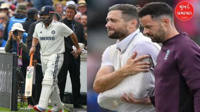 Chris Woakes and Pant congratulate each other