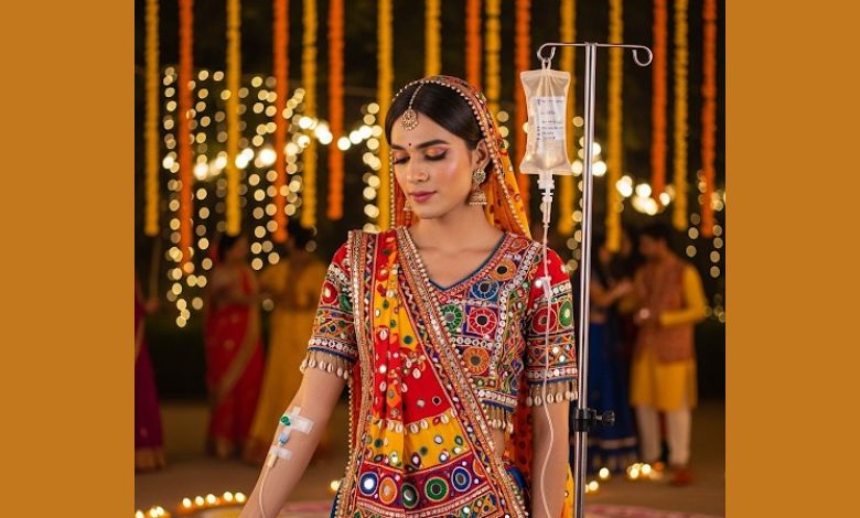 નવરાત્રીમાં ફીટ રહેવા ને ફ્રેશ દેખાવા IV Drip લેવાનો અભરખો તમને નથી ને?