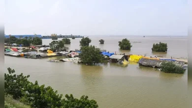 Flood warning in Pakistan