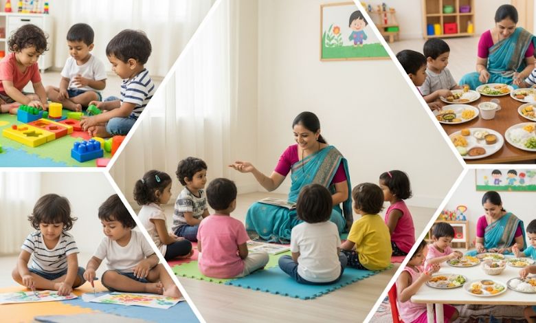 રાજ્યમાં કામ કરતી મહિલાઓના બાળકો માટે “પારણાઘર" યોજના મહિલા અને બાળ વિકાસ મંત્રી અદિતિ તટકરેના માર્ગદર્શન હેઠળ નવી દિશા