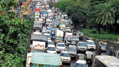 ઘોડબંદર રોડ ટ્રાફિક સમસ્યા: ભારે વાહનોને રાતના ૧૨થી સવારના છ વાગ્યા સુધી જ પ્રવેશ