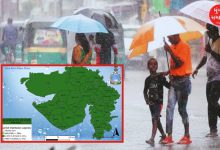 ગુજરાતમાં આજે મોટાભાગના વિસ્તારમાં હળવાથી મધ્યમ વરસાદની આગાહી, 75 ડેમ એલર્ટ પર