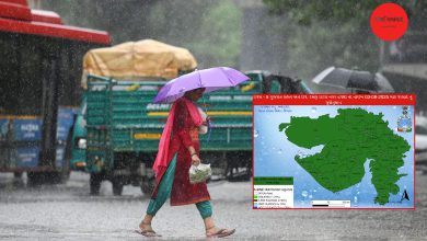 ગુજરાતના અનેક જિલ્લાઓમાં ગાજવીજ સાથે મધ્યમ વરસાદની આગાહી, ક્યાં કેટલો પડશે વરસાદ?