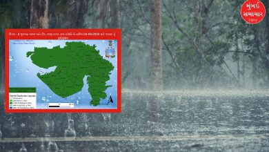 ઉત્તર ગુજરાતના 3 જિલ્લાઓમાં ભારે વરસાદની આગાહી, અન્ય જિલ્લામાં કેવો રહેશે વરસાદ?