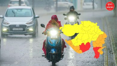 ગુજરાતમાં આગામી ત્રણ દિવસ અતિભારે વરસાદની આગાહી; કયા જિલ્લામાં કેવો વરસાદ પડશે?