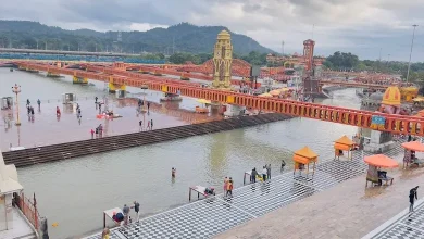 ઉત્તરાખંડના હરિદ્વારમાં હર કી પૌડી