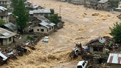 Heavy rain in Jammu and Kashmir