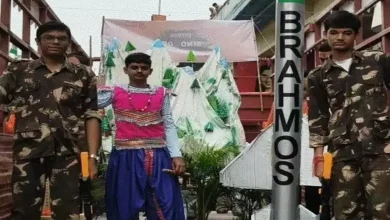 રાજકોટમાં જન્માષ્ટમીની શોભાયાત્રાનો રથ