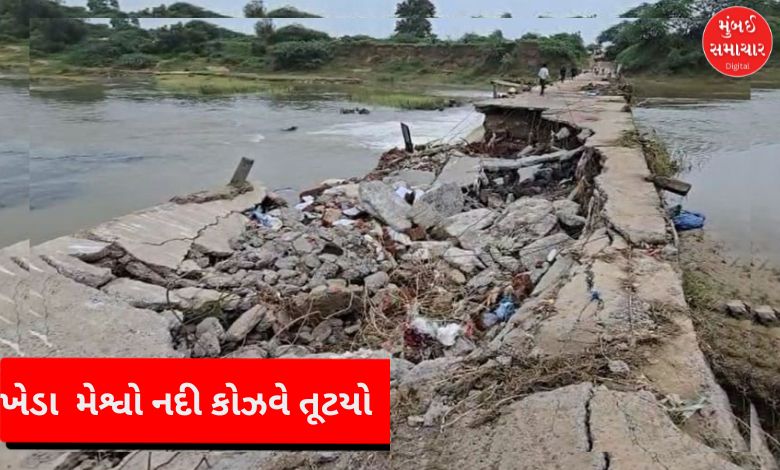 Kheda Kaunseva Over Meshwa River Collapse Affecting More Than 40 Villages