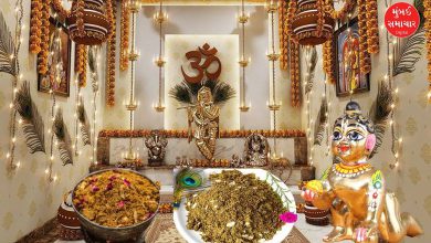 Laddu Gopal's decoration and offering ceremony on Janmashtami