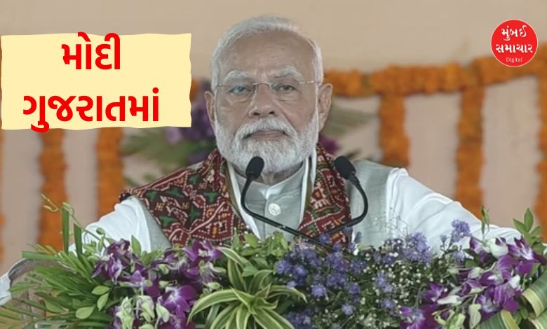 મોદી ગુજરાતમાં