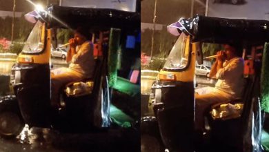 મુંબઈના વરસાદમાં ટેલેન્ટ બહાર આવ્યું: 'છૂકર મેરે મન કો' ગીત ગાતા ઓટો ડ્રાઈવરનો વીડિયો થયો વાયરલ