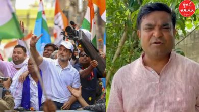 કોંગ્રેસના મંચ પરથી PM મોદીનું અપમાન: વિવાદ વધતા ઉમેદવારે માગી માફી, ભાજપે આકરા પ્રહારો કર્યા