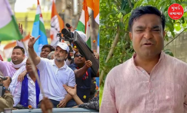 કોંગ્રેસના મંચ પરથી PM મોદીનું અપમાન: વિવાદ વધતા ઉમેદવારે માગી માફી, ભાજપે આકરા પ્રહારો કર્યા