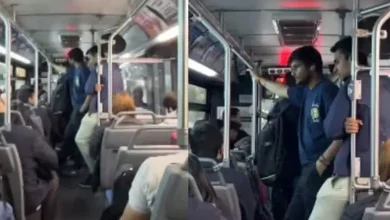 New York to Chandigarh direct bus service Instagram video