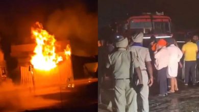 પંજાબના હોશિયારપુરમાં ભયંકર અકસ્માત, એલપીજી ટેન્કરમાં આગ લાગતા બેના મોત, 20 ઘાયલ