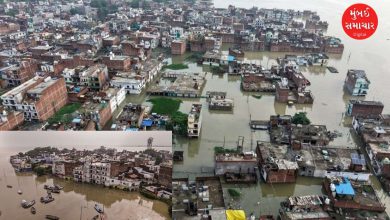 Scenes of devastation due to floods in Prayagraj
