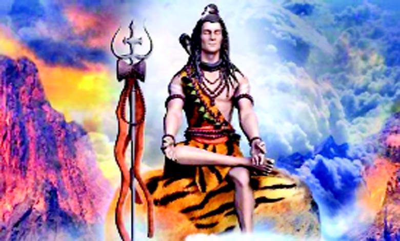 ભગવાન શિવ પોતાના વિરાટ સ્વરૂપમાં