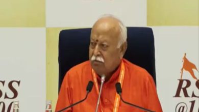 કોંગ્રેસના અધિવેશનમાં રમખાણો ફાટી નીકળ્યા ત્યારે સ્વયંસેવકોએ મદદ કરી: સરસંઘચાલક