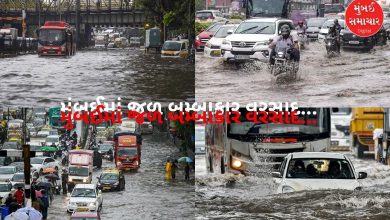 Heavy rain in Mumbai; Train-flight services affected, know where and how much rain