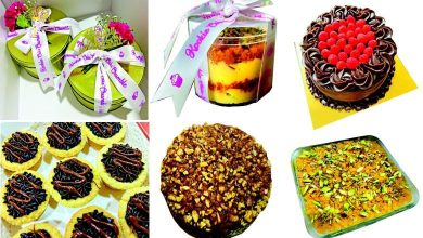 Shweta Mutreja-Agarwal, who was awarded the Young Entrepreneur Award, offers tasty cakes, chocolates, and cookies