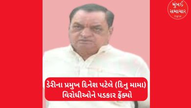 Politics heated up before Baroda Dairy's annual general meeting, who did Dinu Mama challenge?