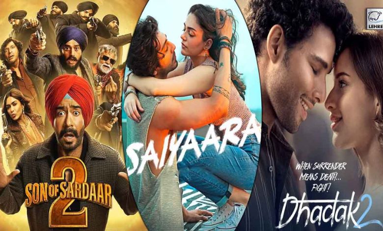 Saiyaraa's mediocre collection: How much is the box office collection of Son of Sardaar 2 and Dhadak 2?