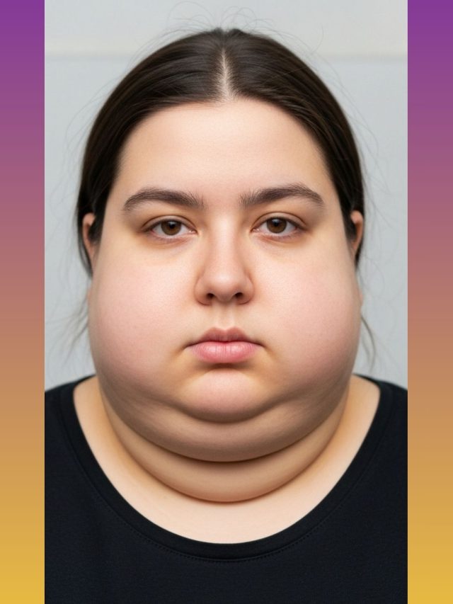 ચહેરા ને ગરદન પરની ચરબી ઘટાડવા આટલું કરો