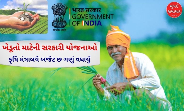 ખેડૂત ખેતીકામ કરી રહ્યા છે