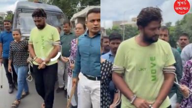 સુરતમાં કુખ્યાત આરોપી હાર્દિકસિંહ જાડેજાનો પોલીસે જાહેરમાં વરઘોડો કાઢ્યો