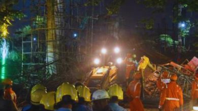 નાગપુરના કોરાડી મહાલક્ષ્મી મંદિરમાં દુર્ઘટના, ગેટનો સ્લેબ પડતા 17 મજુર ઘાયલ