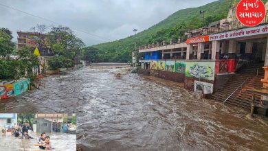 Rainstorm breaks out in Mendarda, waterlogging due to 10 inches of rain in 4 hours