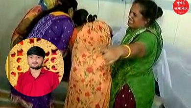 ક્રિકેટ ગ્રાઉન્ડમાં ઢળી પડેલો યુવાન, શોકમગ્ન પરિવારજનો.